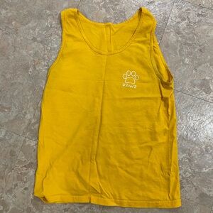 PAWZ Golden Tank Top